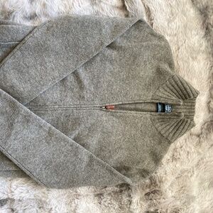 Full zip Ralph Lauren sweater